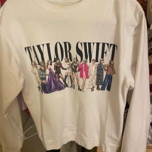 Taylor Swift Women's Graphic Sweater - Cream